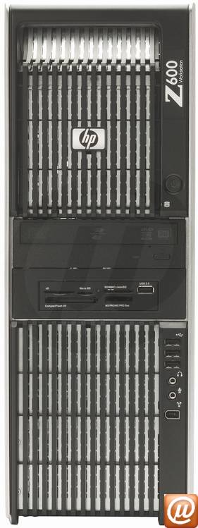 WY630L8 - Desktop-PC de alta performance Workstation HP Z600 Intel Xeon Quad-Core E5506 (2.13GHz) 4GB 320GB DVD-RW XP Pro/Windows 7 Professional 64